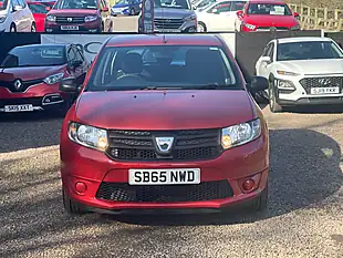 Used 2015 Dacia Sandero Ambiance Red - Interior and Exterior details 2