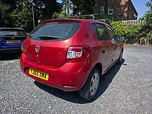 Used 2015 Dacia Sandero Ambiance Red - Interior and Exterior details 5