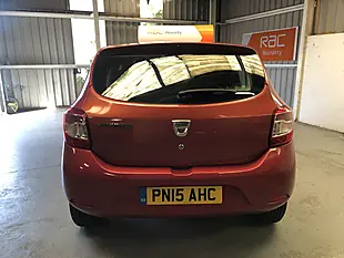 Used 2015 Dacia Sandero Ambiance Red - Interior and Exterior details 6