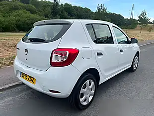 Used 2015 Dacia Sandero Ambiance White - Interior and Exterior details 2
