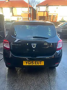 Used 2015 Dacia Sandero Ambience Panther Black - Interior and Exterior details 14