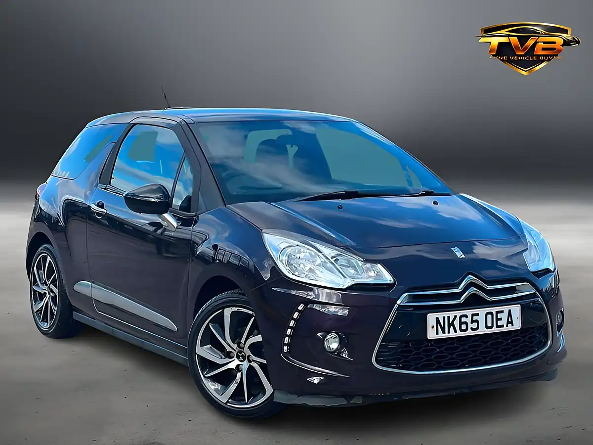 Used 2015 DS 3 D Style Nav Whisper Purple - Front View