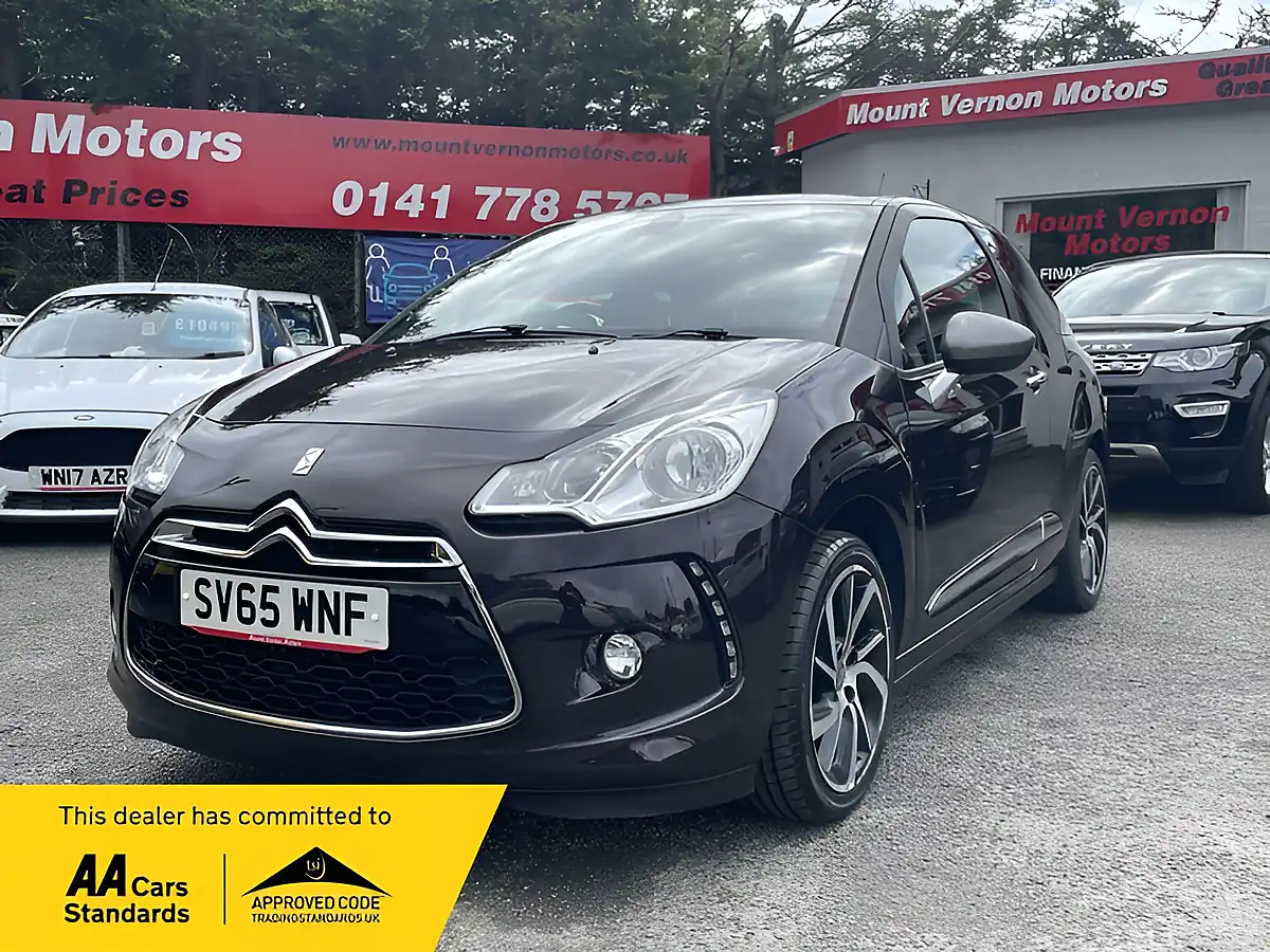 Used 2015 DS DS 3 Dstyle Nav Purple - Front View