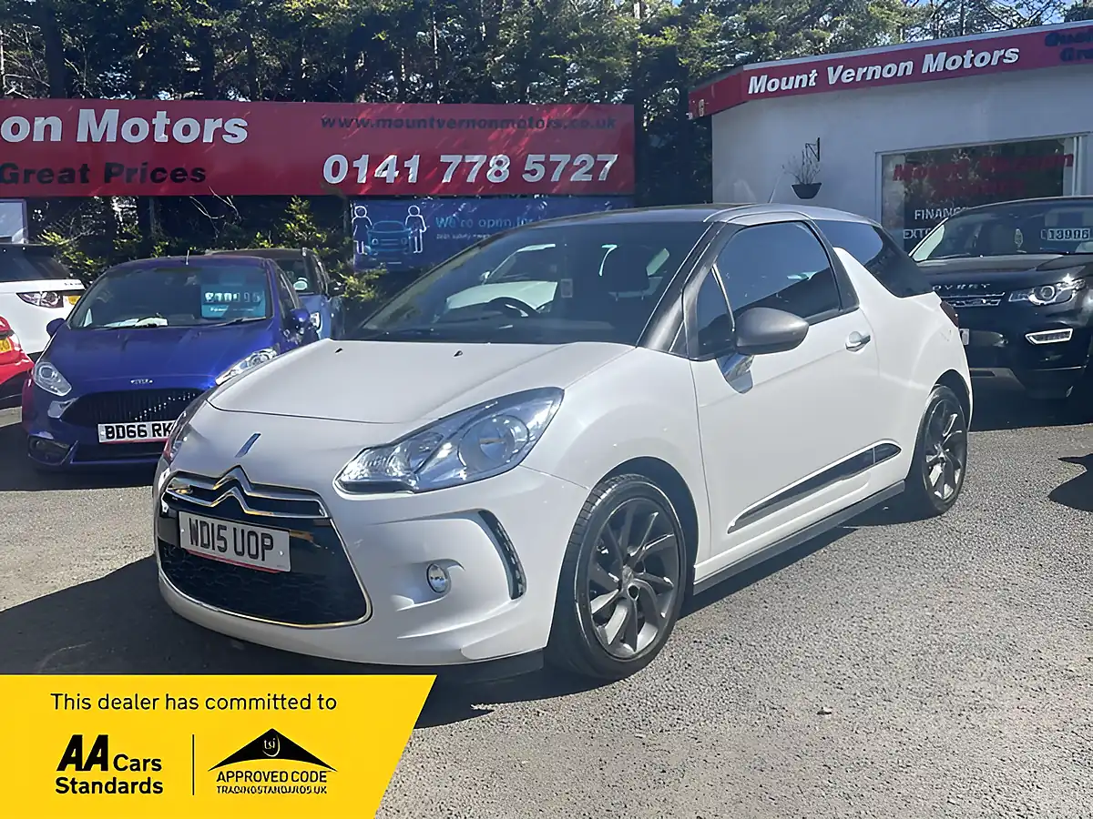 Used 2015 DS DS 3 Dstyle Nav White - Front View