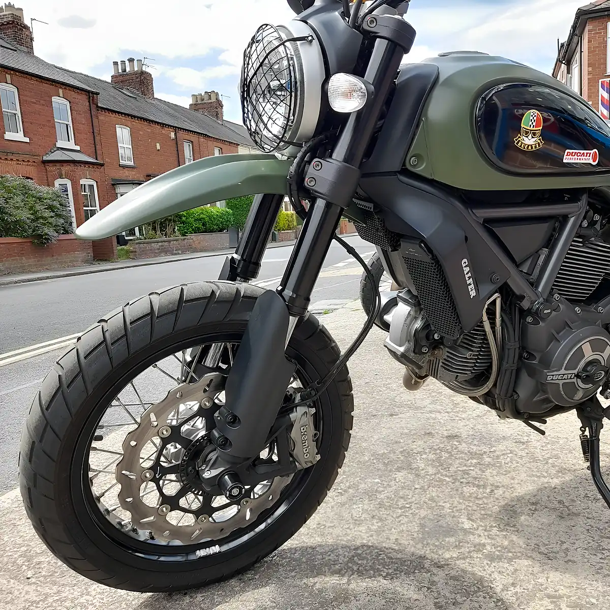 Used 2015 Ducati Scrambler Urban Enduro Green - Interior and Exterior details 10