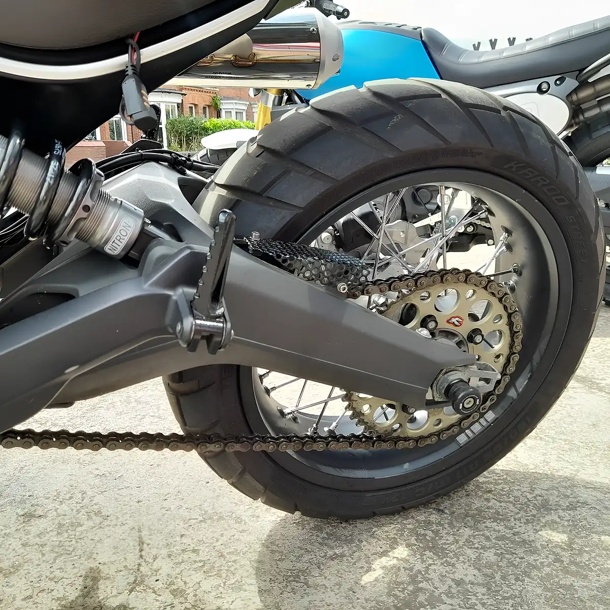 Used 2015 Ducati Scrambler Urban Enduro Green - Interior and Exterior details 11