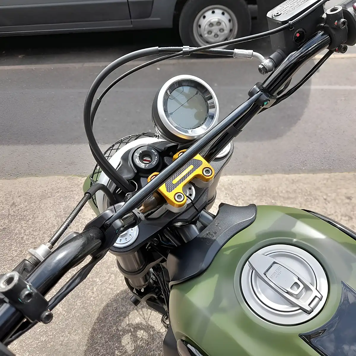 Used 2015 Ducati Scrambler Urban Enduro Green - Interior and Exterior details 13