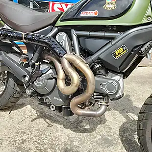 Used 2015 Ducati Scrambler Urban Enduro Green - Interior and Exterior details 5