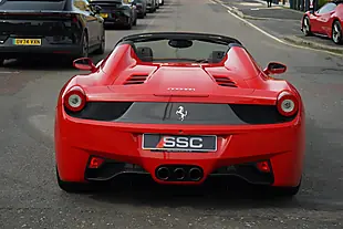 Used 2015 Ferrari 458 Spider Rosso Corsa - Interior and Exterior details 12