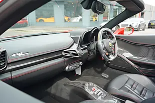 Used 2015 Ferrari 458 Spider Rosso Corsa - Interior and Exterior details 14