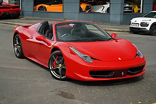 Used 2015 Ferrari 458 Spider Rosso Corsa - Interior and Exterior details 20
