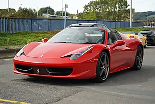 Used 2015 Ferrari 458 Spider Rosso Corsa - Interior and Exterior details 7