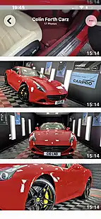 Used 2015 Ferrari California Convertible Red - Interior and Exterior details 6