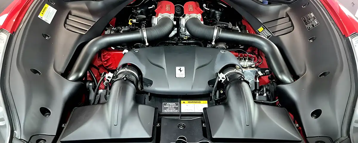 Used 2015 Ferrari California Convertible Red - Interior and Exterior details 7