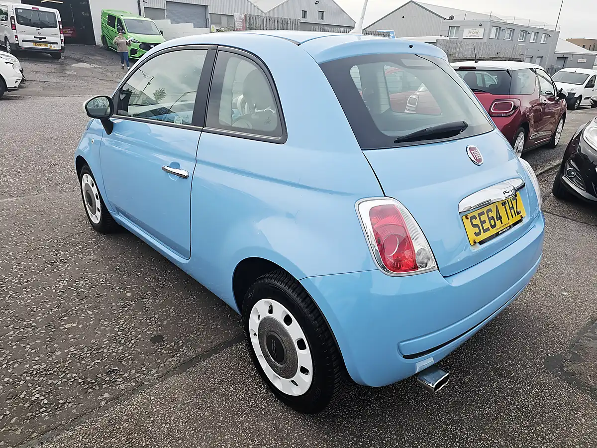 Used 2015 Fiat 500 Colour Therapy Blue - Interior and Exterior details 2