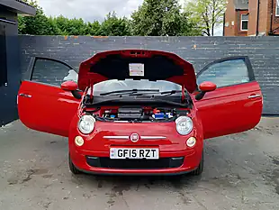 Used 2015 Fiat 500 Colour Therapy Pasodoble Red - Interior and Exterior details 10