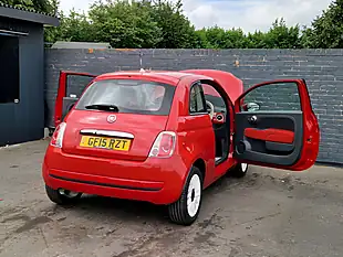 Used 2015 Fiat 500 Colour Therapy Pasodoble Red - Interior and Exterior details 13