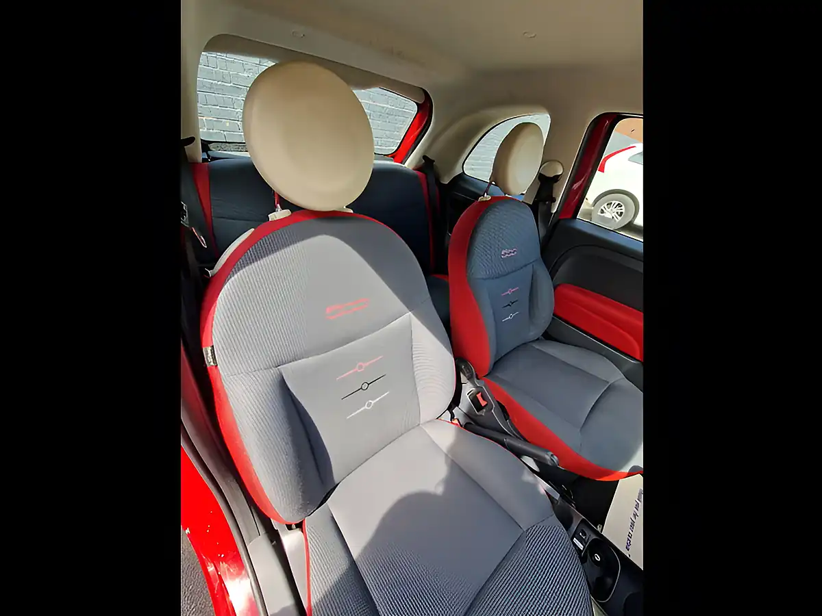 Used 2015 Fiat 500 Colour Therapy Pasodoble Red - Interior and Exterior details 15