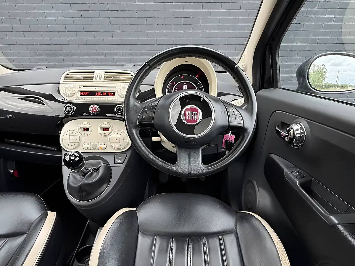 Used 2015 Fiat 500 Cult Black - Interior and Exterior details 15