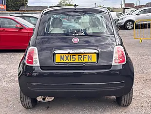 Used 2015 Fiat 500 Lounge Black - Interior and Exterior details 6