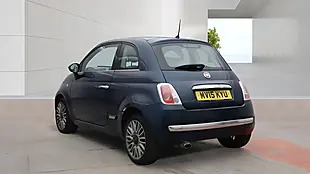 Used 2015 Fiat 500 Lounge Blue - Interior and Exterior details 5
