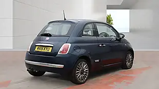 Used 2015 Fiat 500 Lounge Blue - Interior and Exterior details 6