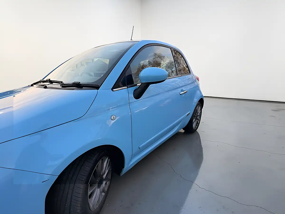 Used 2015 Fiat 500 Lounge Blue - Interior and Exterior details 12