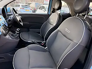 Used 2015 Fiat 500 Lounge Blue - Interior and Exterior details 13
