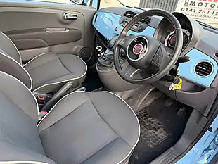 Used 2015 Fiat 500 Lounge Blue - Interior and Exterior details 19