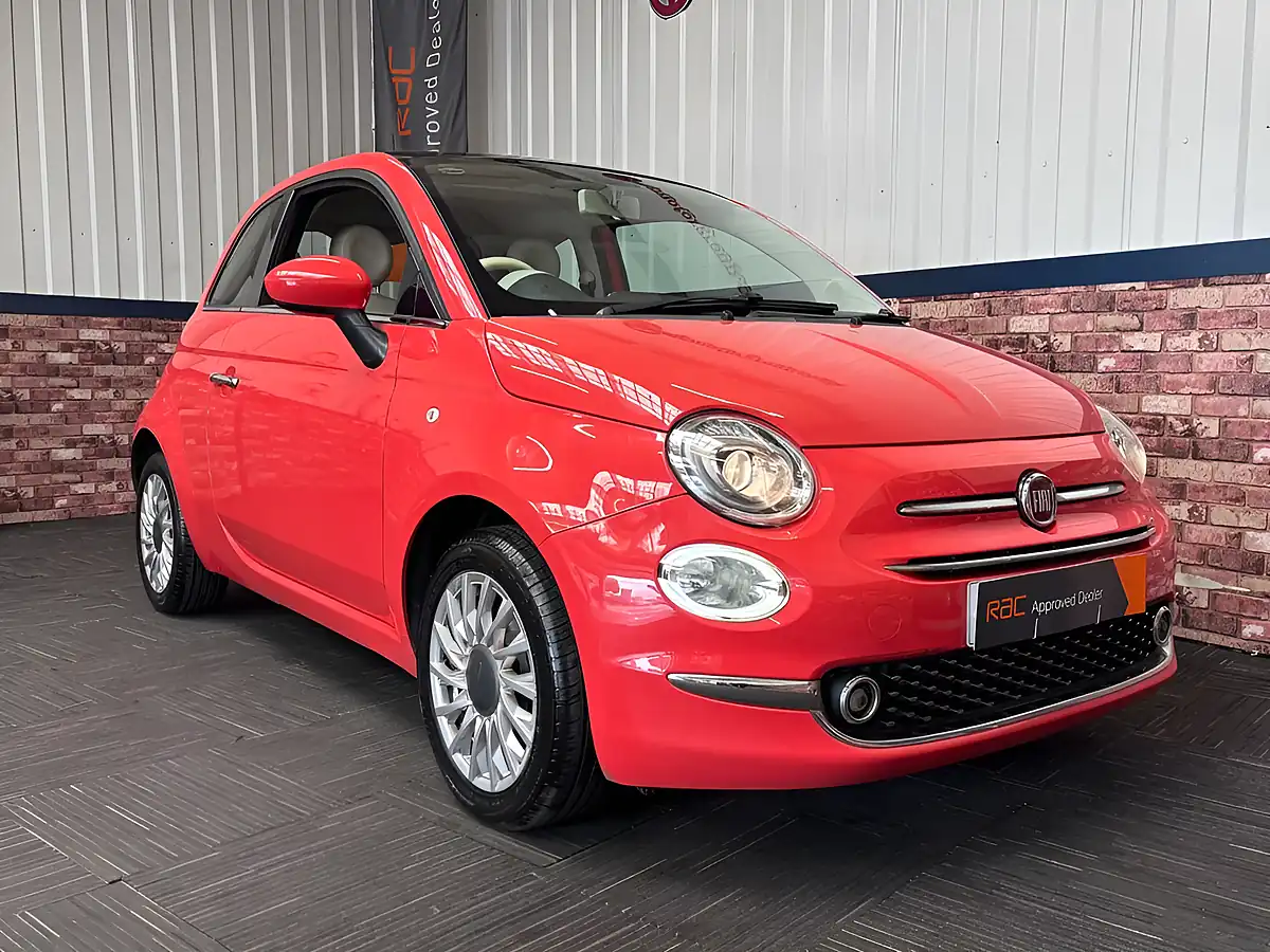Used 2015 Fiat 500 Lounge Glam Coral Pink - Interior and Exterior details 11