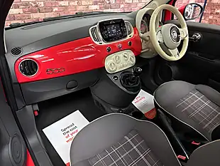 Used 2015 Fiat 500 Lounge Glam Coral Pink - Interior and Exterior details 9