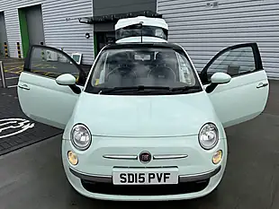 Used 2015 Fiat 500 Lounge Green - Interior and Exterior details 11