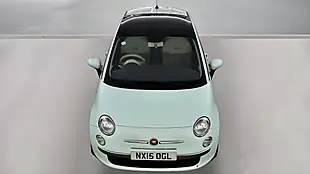 Used 2015 Fiat 500 Lounge Green - Interior and Exterior details 2