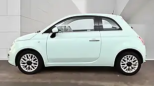 Used 2015 Fiat 500 Lounge Green - Interior and Exterior details 4