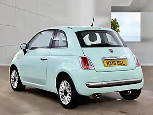Used 2015 Fiat 500 Lounge Green - Interior and Exterior details 5