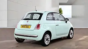 Used 2015 Fiat 500 Lounge Green - Interior and Exterior details 7