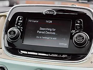 Used 2015 Fiat 500 Lounge Green - Interior and Exterior details 11