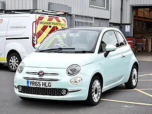 Used 2015 Fiat 500 Lounge Green - Interior and Exterior details 15