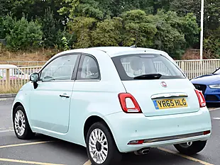 Used 2015 Fiat 500 Lounge Green - Interior and Exterior details 5