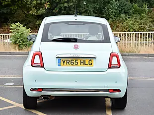 Used 2015 Fiat 500 Lounge Green - Interior and Exterior details 6
