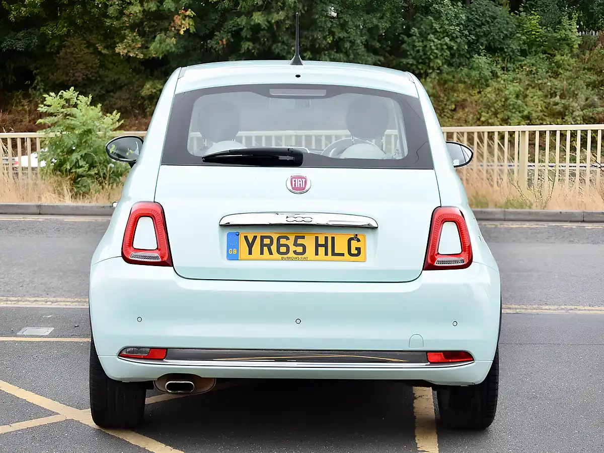 Used 2015 Fiat 500 Lounge Green - Interior and Exterior details 6