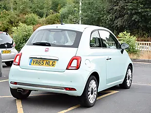 Used 2015 Fiat 500 Lounge Green - Interior and Exterior details 9