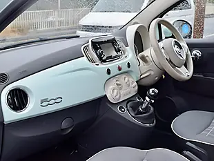 Used 2015 Fiat 500 Lounge Green - Interior and Exterior details 13