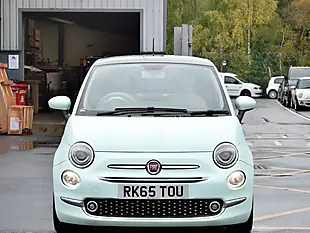 Used 2015 Fiat 500 Lounge Green - Interior and Exterior details 2