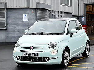 Used 2015 Fiat 500 Lounge Green - Interior and Exterior details 3