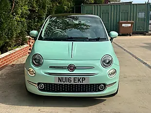 Used 2015 Fiat 500 Lounge Green - Interior and Exterior details 13
