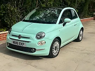 Used 2015 Fiat 500 Lounge Green - Interior and Exterior details 14