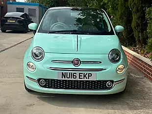 Used 2015 Fiat 500 Lounge Green - Interior and Exterior details 2