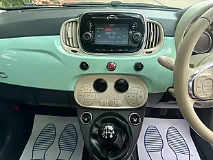 Used 2015 Fiat 500 Lounge Green - Interior and Exterior details 7