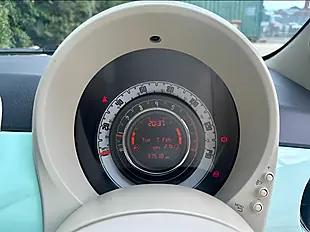 Used 2015 Fiat 500 Lounge Green - Interior and Exterior details 9